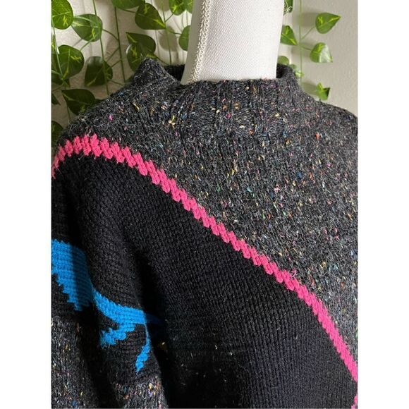 Vintage Limited Express Gray 1987 Collection Pullover Sweater Size Small - Picture 4 of 7